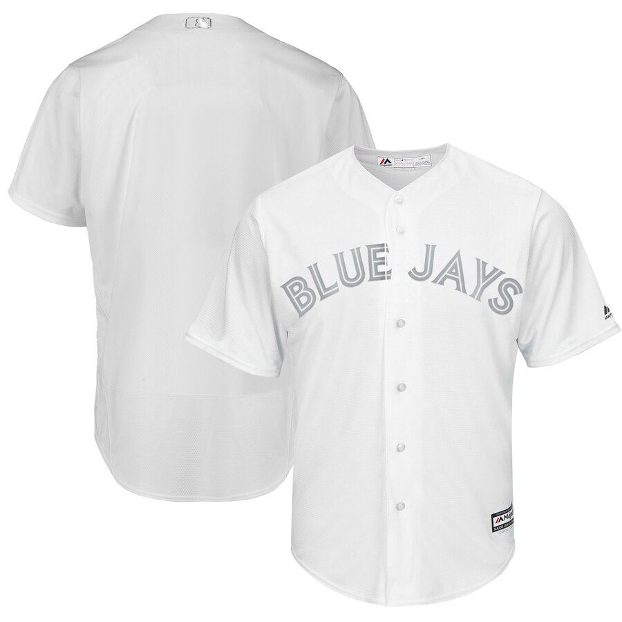Men's Toronto Blue Jays Majestic White 2019 Players' Weekend Team Stitched MLB Jersey Stitched MLB Jersey